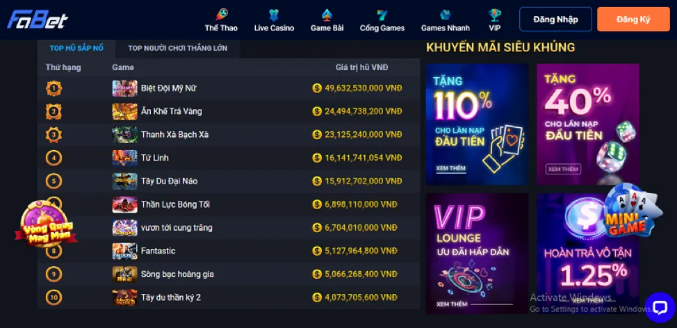 Các phương thức nạp tiền đa dạng tại 789club win